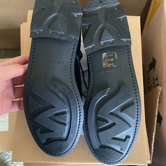 J.M. Weston Size 8 Black Boots. New in box, never worn. - Picture 2 of 3